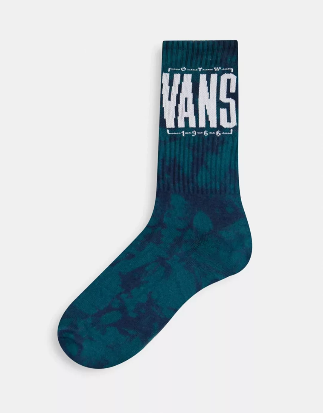 Vans – Easton – Socken mit Batikmuster in Blau günstig online kaufen