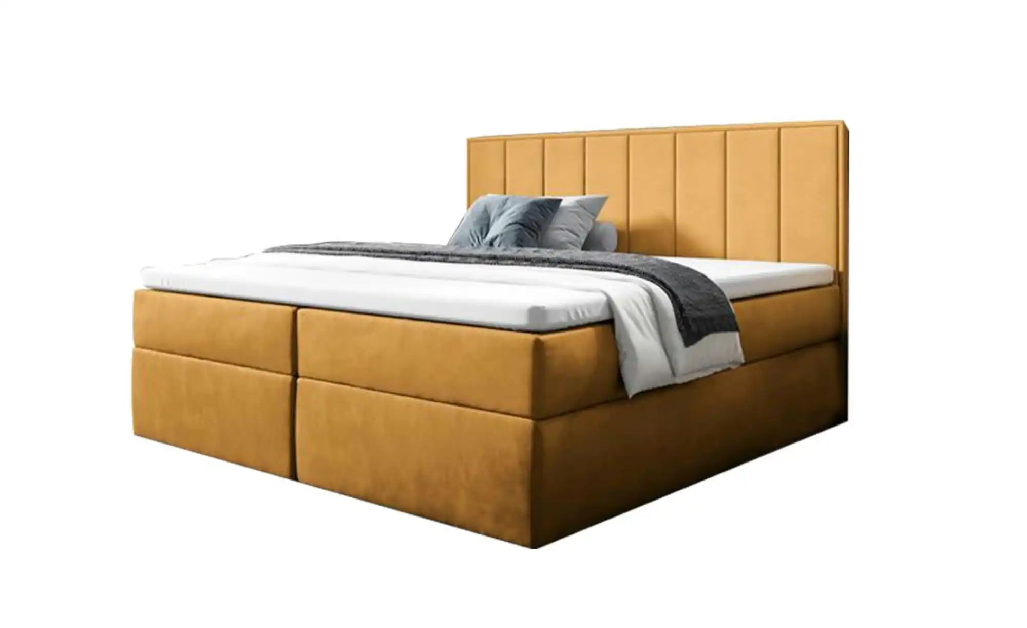 Boxbett mit Bettkasten Havana ¦ gelb ¦ Maße (cm): B: 160 H: 110 Betten > Po günstig online kaufen
