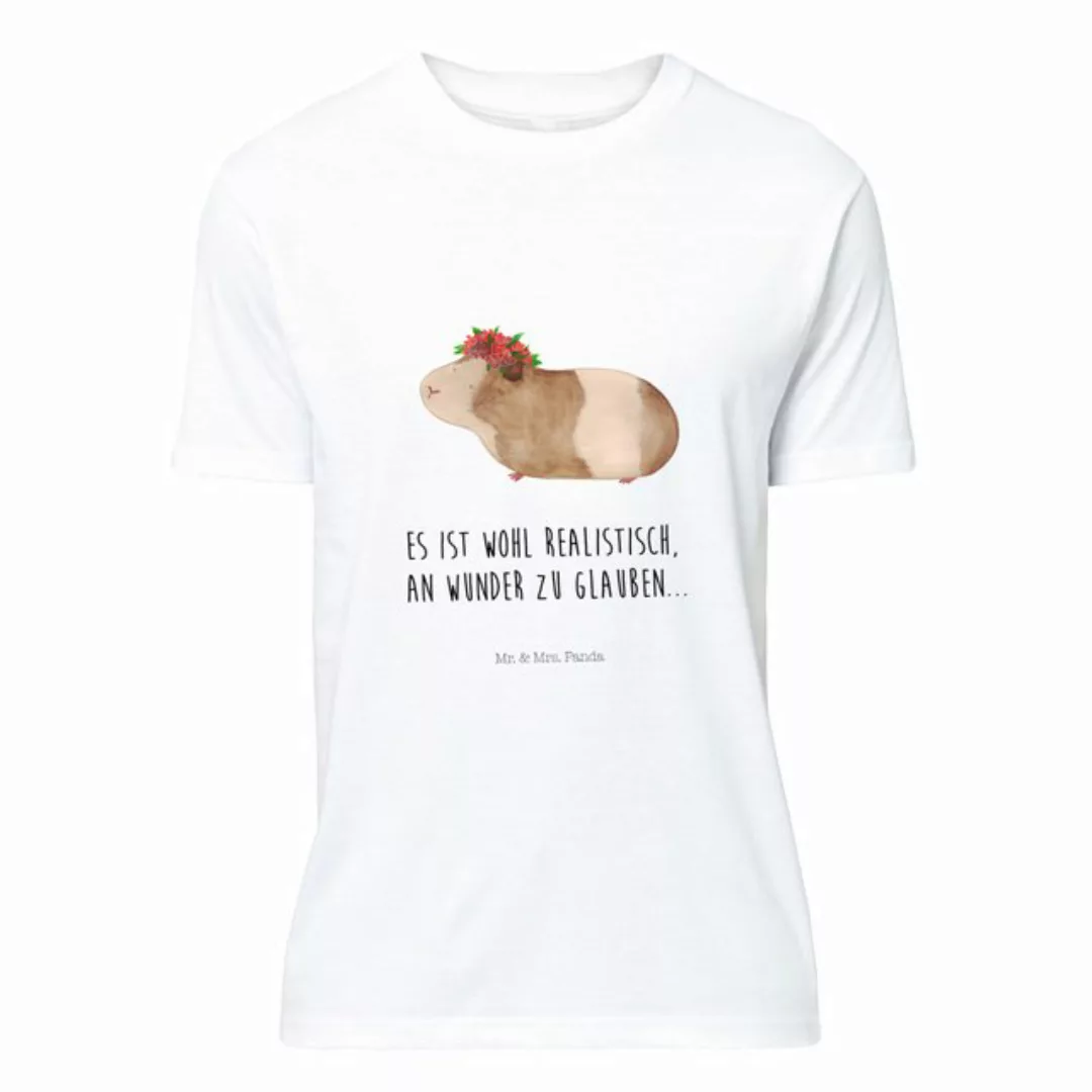 Mr. & Mrs. Panda T-Shirt Meerschweinchen weise - Weiß - Geschenk, Realität, günstig online kaufen