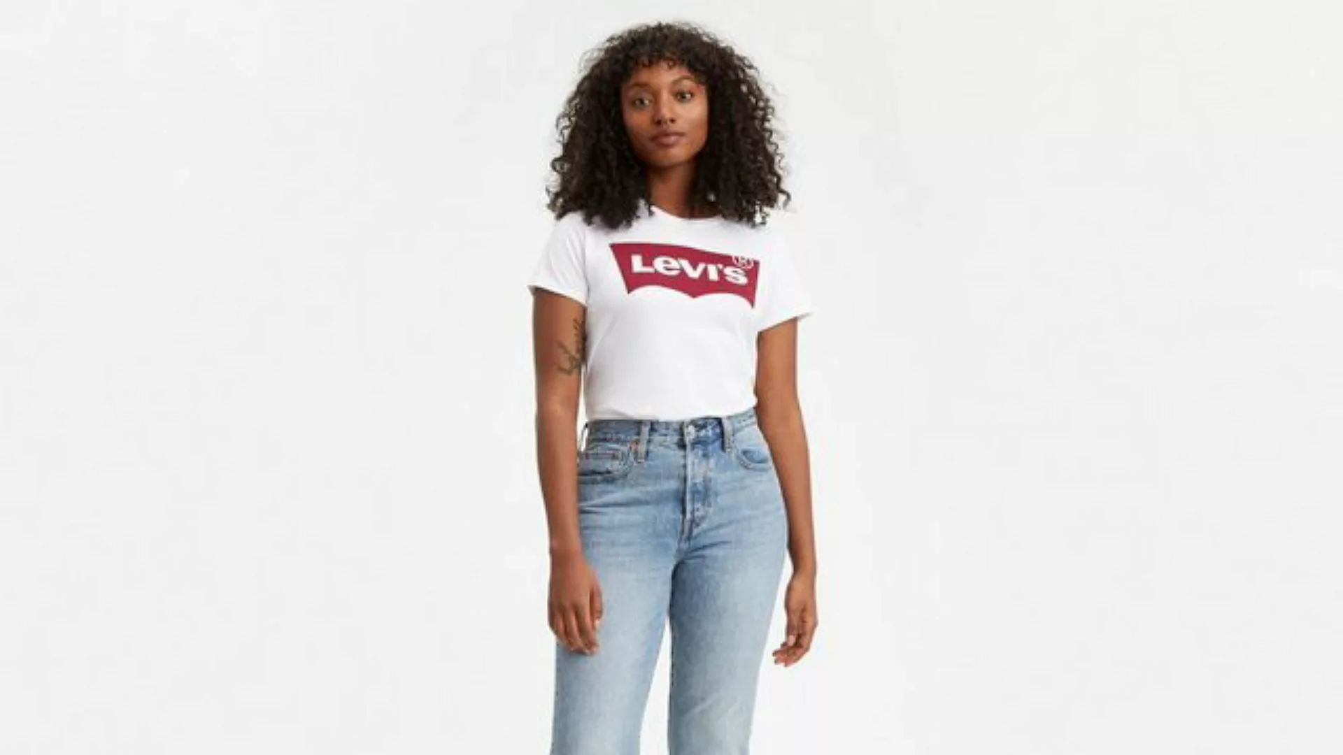 Levi's® T-Shirt The Perfect Tee mit Logoprint günstig online kaufen