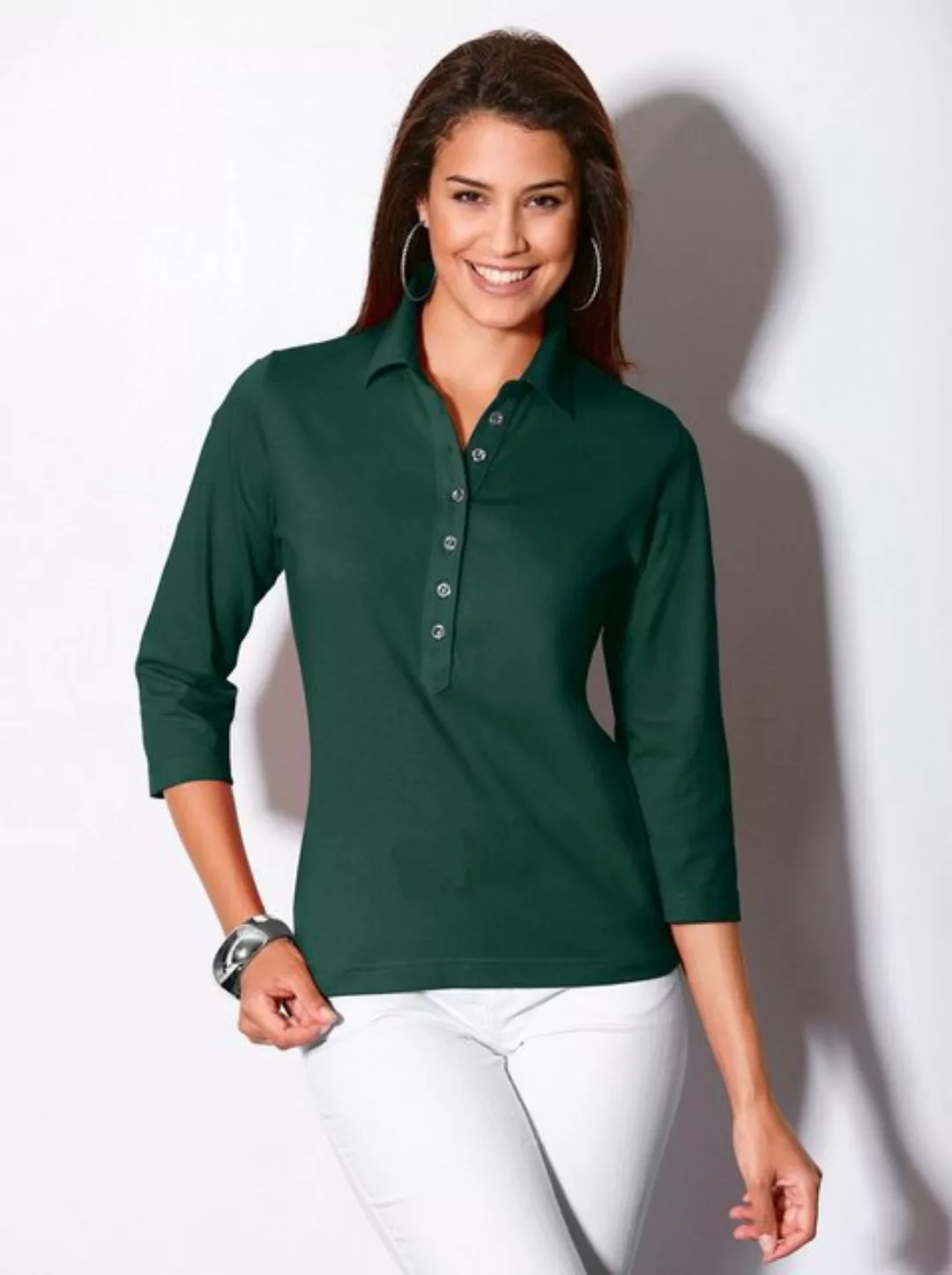 Casual Looks Poloshirt "Poloshirt", (1 tlg.) günstig online kaufen