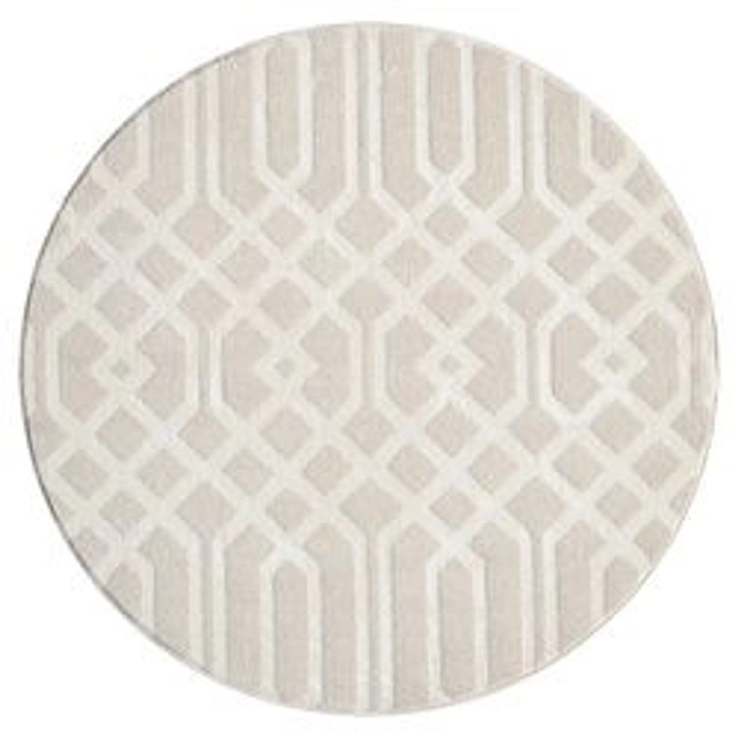payé Teppich Esso 38 Hochflor Rund 200x200 cm Beige günstig online kaufen