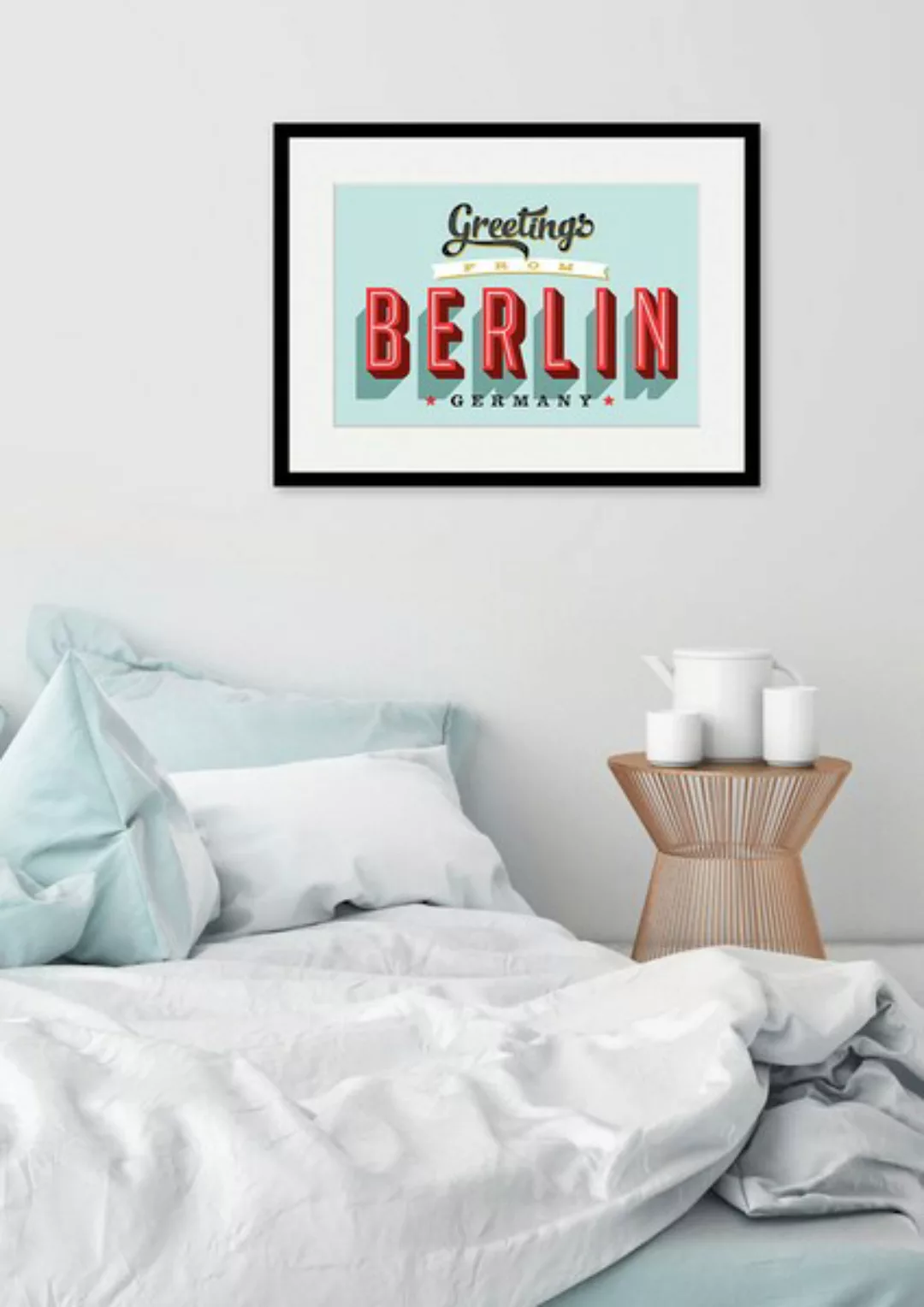 queence Bild »Greetings from Berlin«, Städte, (1 St.) günstig online kaufen