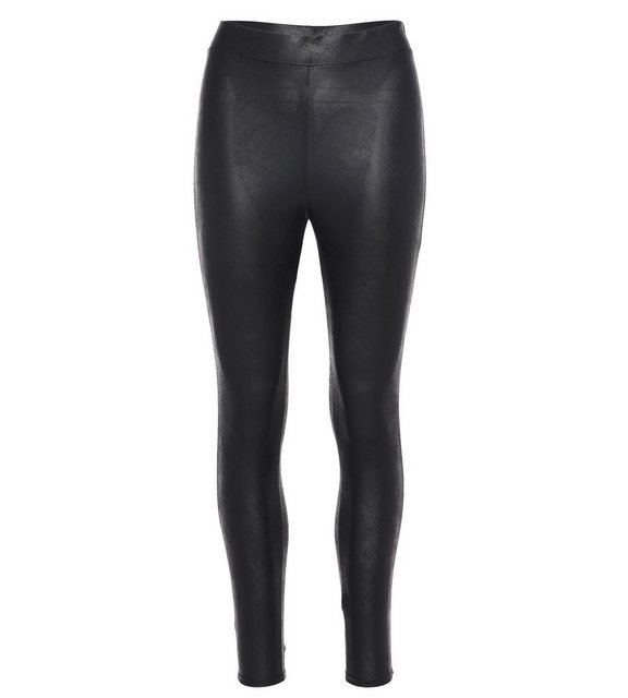 MONACO blue Lederimitathose Leggings figurbetont in Satinlederoptik günstig online kaufen