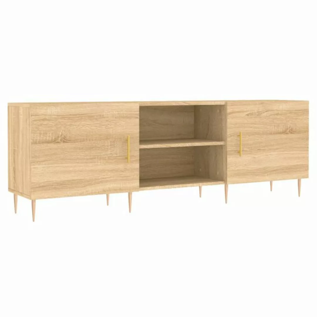 vidaXL TV-Schrank TV-Schrank Sonoma-Eiche 150x30x50 cm Holzwerkstoff (1-St) günstig online kaufen