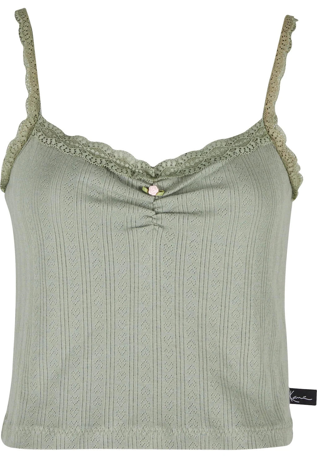 Karl Kani Muskelshirt "Karl Kani Woven Signature Pointelle Top", (1 tlg.) günstig online kaufen