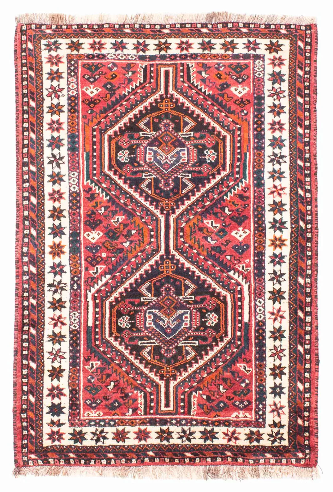 morgenland Orientteppich »Perser - Nomadic - 155 x 110 cm - rot«, rechtecki günstig online kaufen