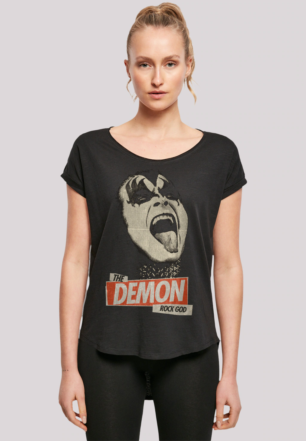 F4NT4STIC T-Shirt "Kiss Demon Rock", Premium Qualität günstig online kaufen