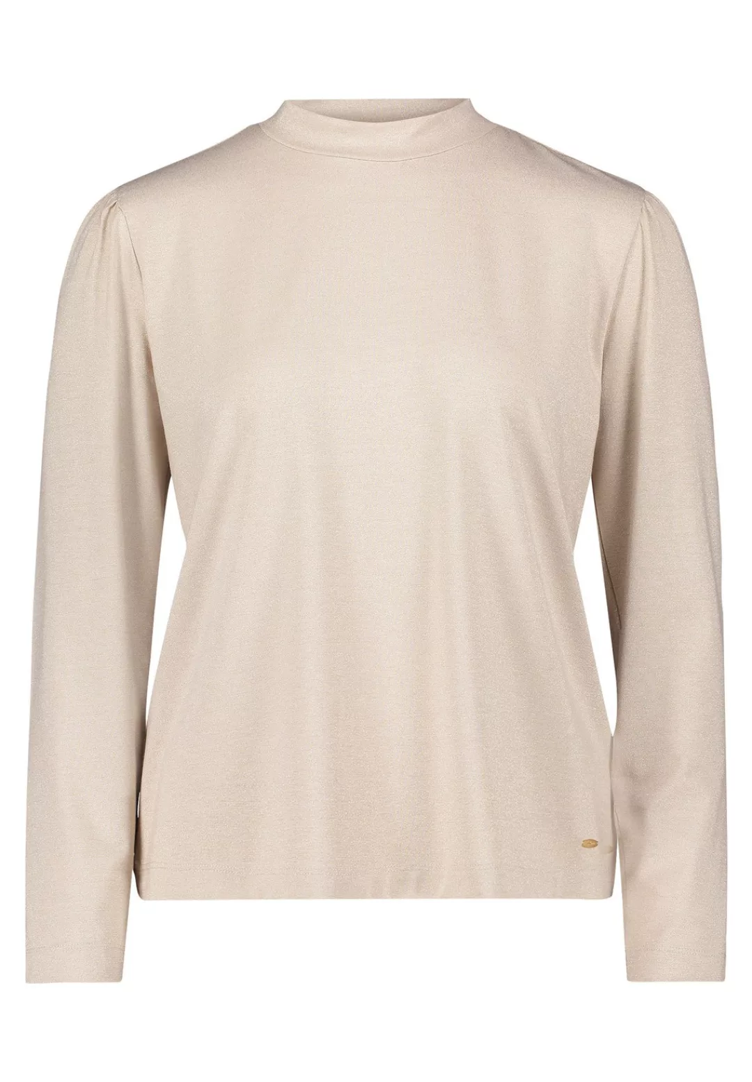 Betty&Co Kurzarmshirt "Betty & Co Damen Rollkragenshirt mit Lurexfaden", (1 günstig online kaufen