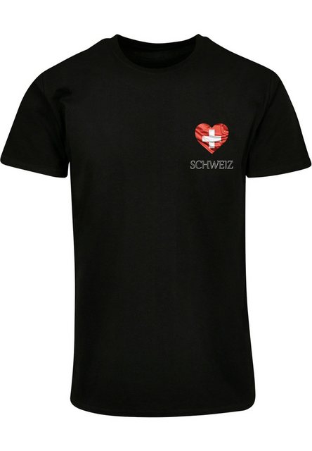 Merchcode T-Shirt Merchcode Merchcode Football - Switzerland T-shirt (1-tlg günstig online kaufen