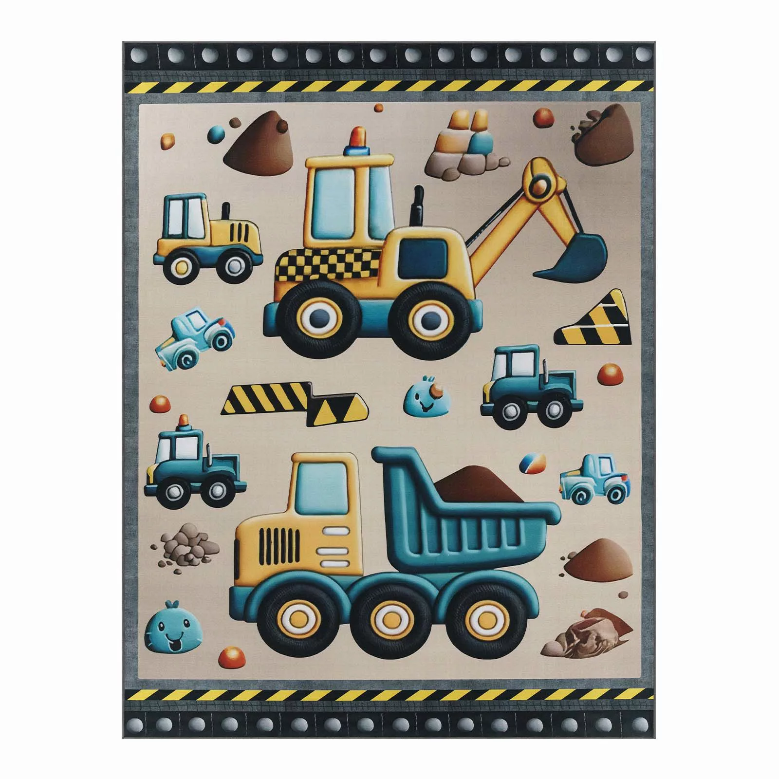 TaraCarpet Kinderteppich Fresh Kids Fahrzeuge, rechteckig, günstig online kaufen