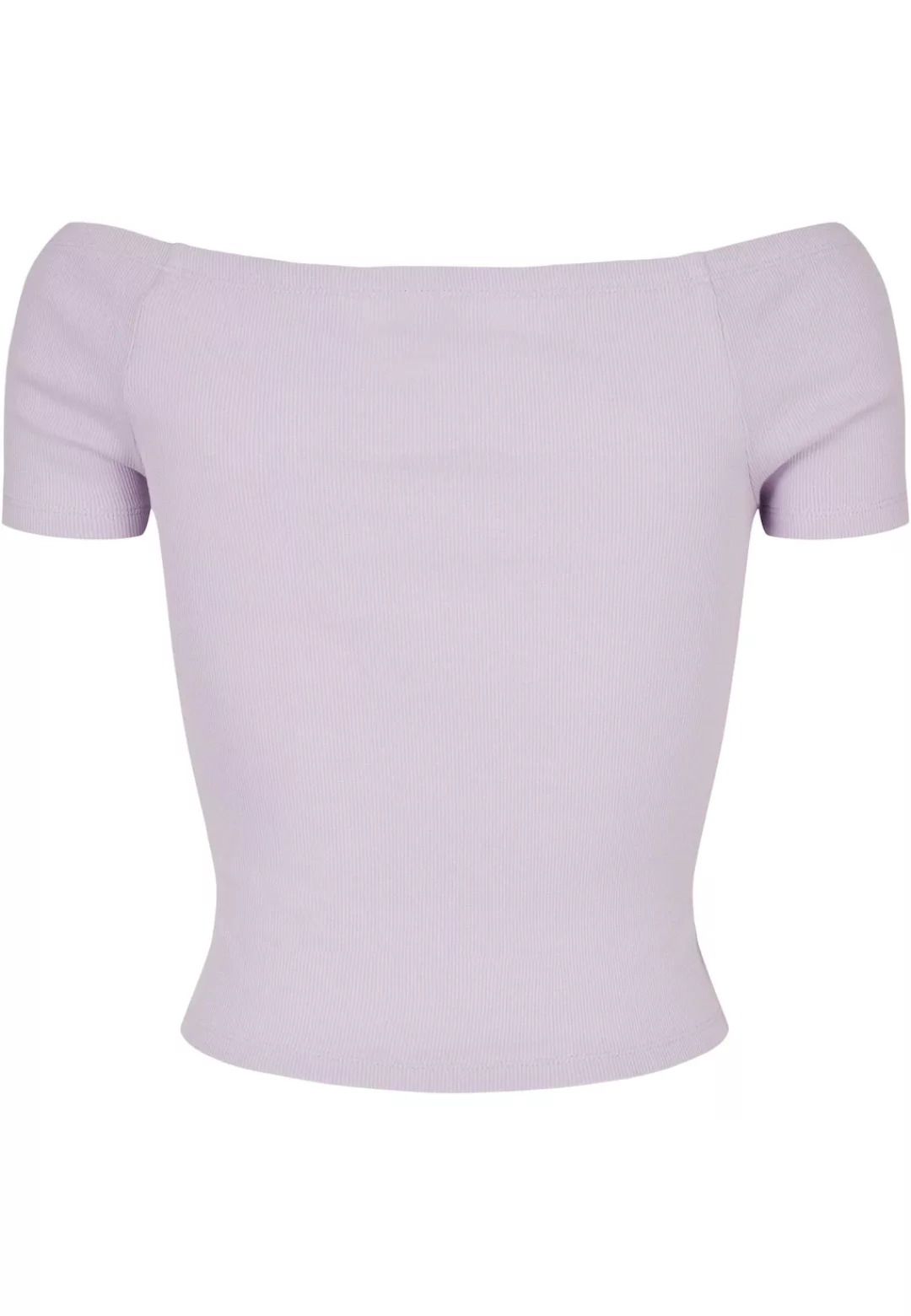 URBAN CLASSICS T-Shirt "Urban Classics Damen Ladies Off Shoulder Rib Tee" günstig online kaufen