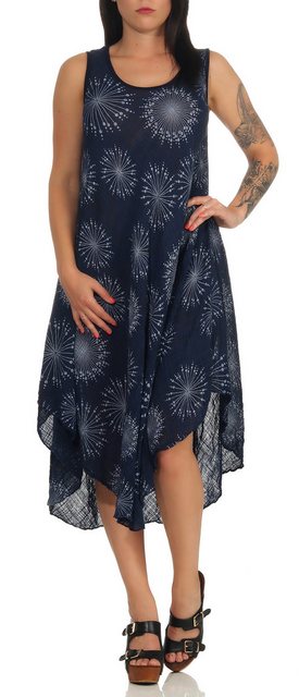 CLEO STYLE Sommerkleid Sommerkleid Dame 45 Dunkelblau 36-42 günstig online kaufen