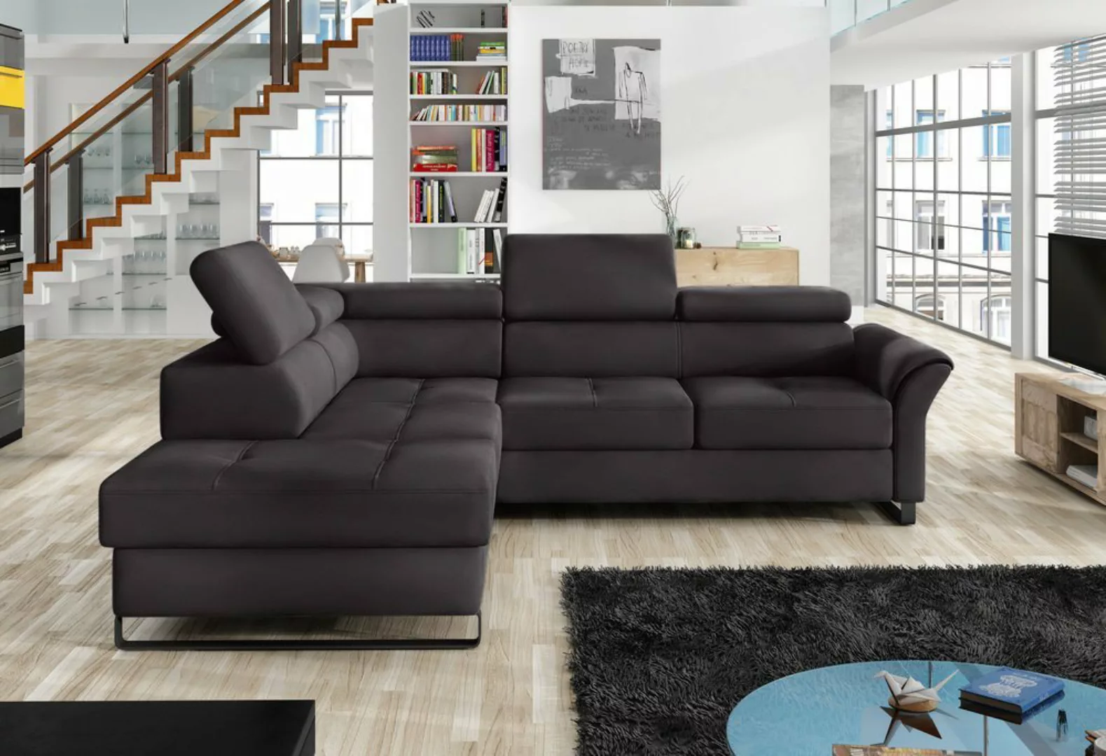 99rooms Ecksofa Aventine, L-Form, Eckcouch, Design günstig online kaufen