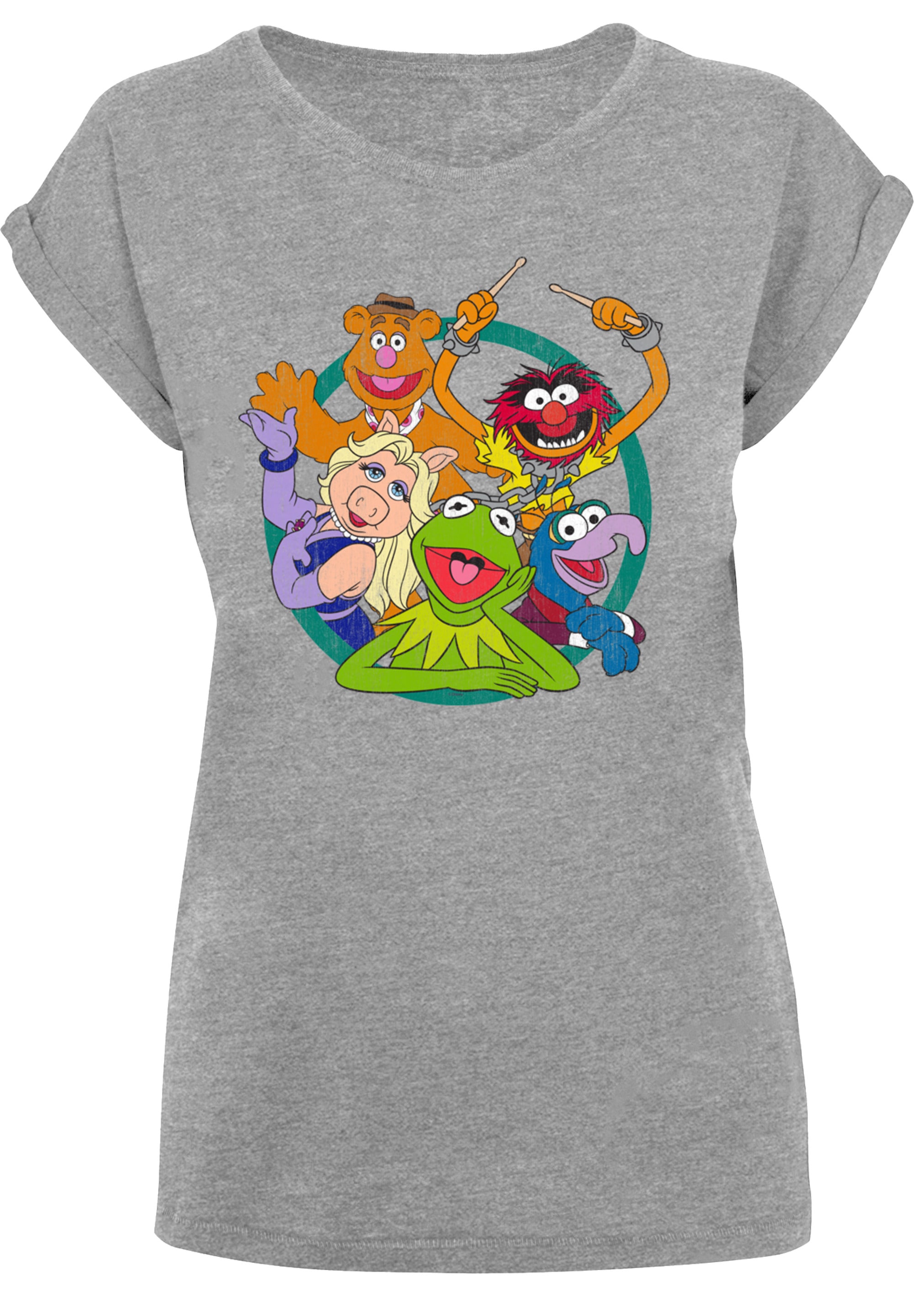 F4NT4STIC T-Shirt "Disney Die Muppets Group Circle", Print günstig online kaufen