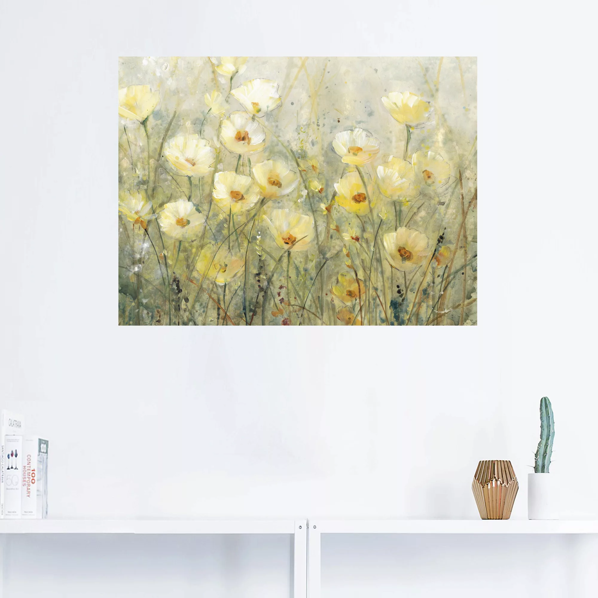 Artland Wandbild "Sommer in voller Blüte I", Blumenwiese, (1 St.), als Alub günstig online kaufen