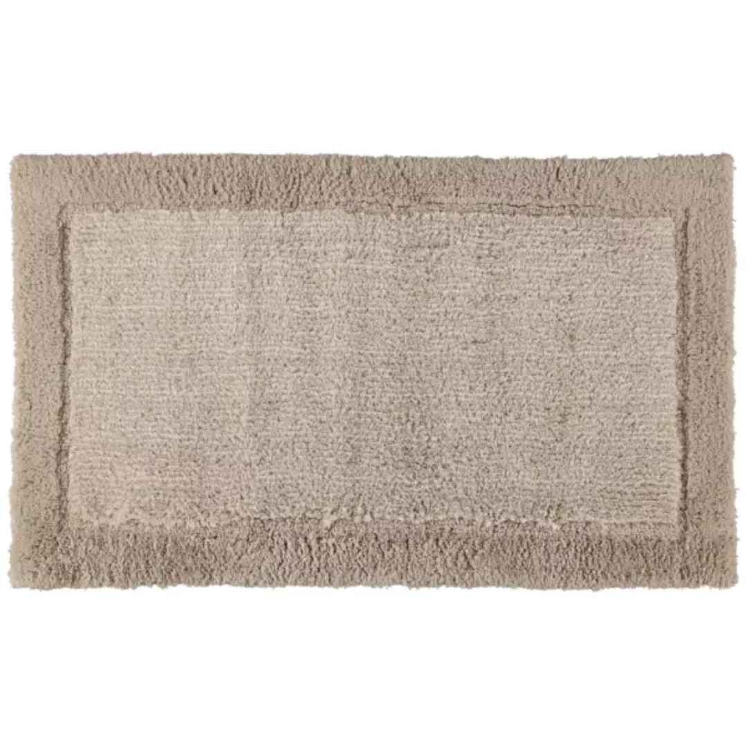 Cawö Badteppich Luxury Home Two-Tone 590 sand - 33 Badematten beige Gr. 70 günstig online kaufen