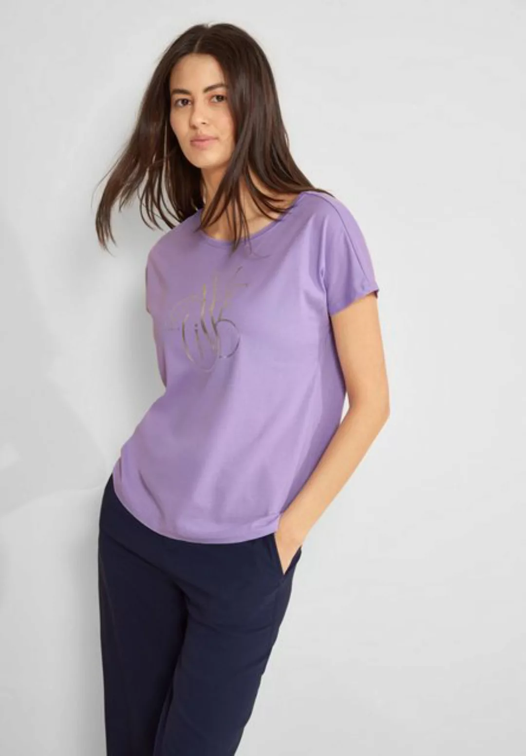 STREET ONE T-Shirt LTD QR ALIVE partprint shirt günstig online kaufen