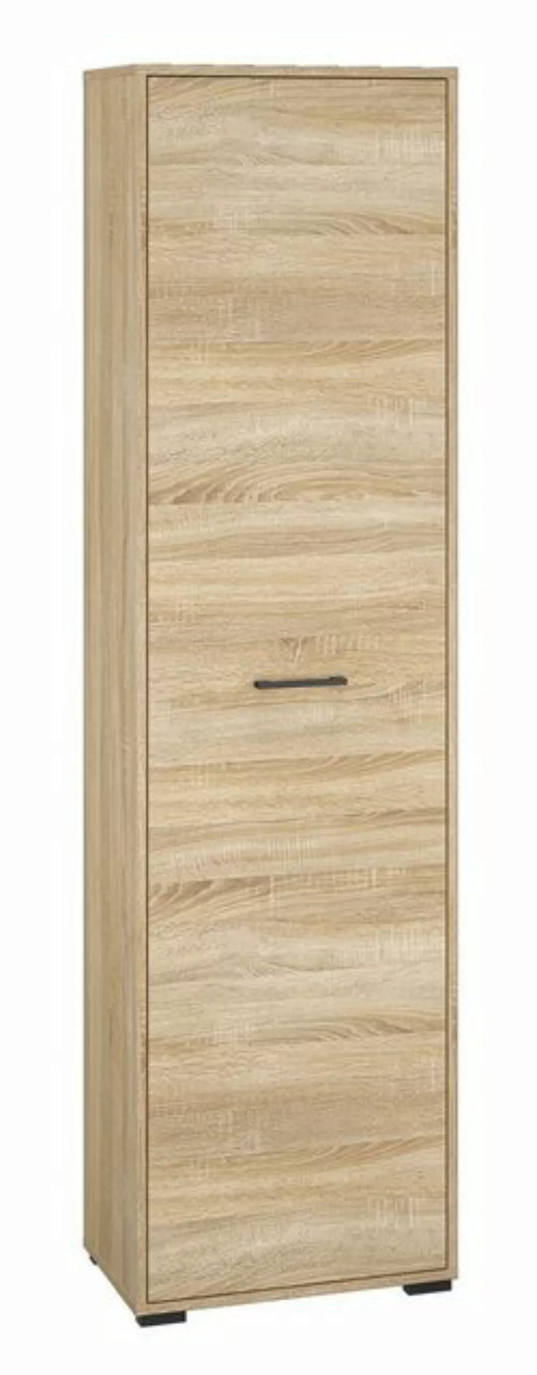 Feldmann-Wohnen Garderobenschrank Caro (1-St., 1-teilig) 55cm sonoma Eiche günstig online kaufen