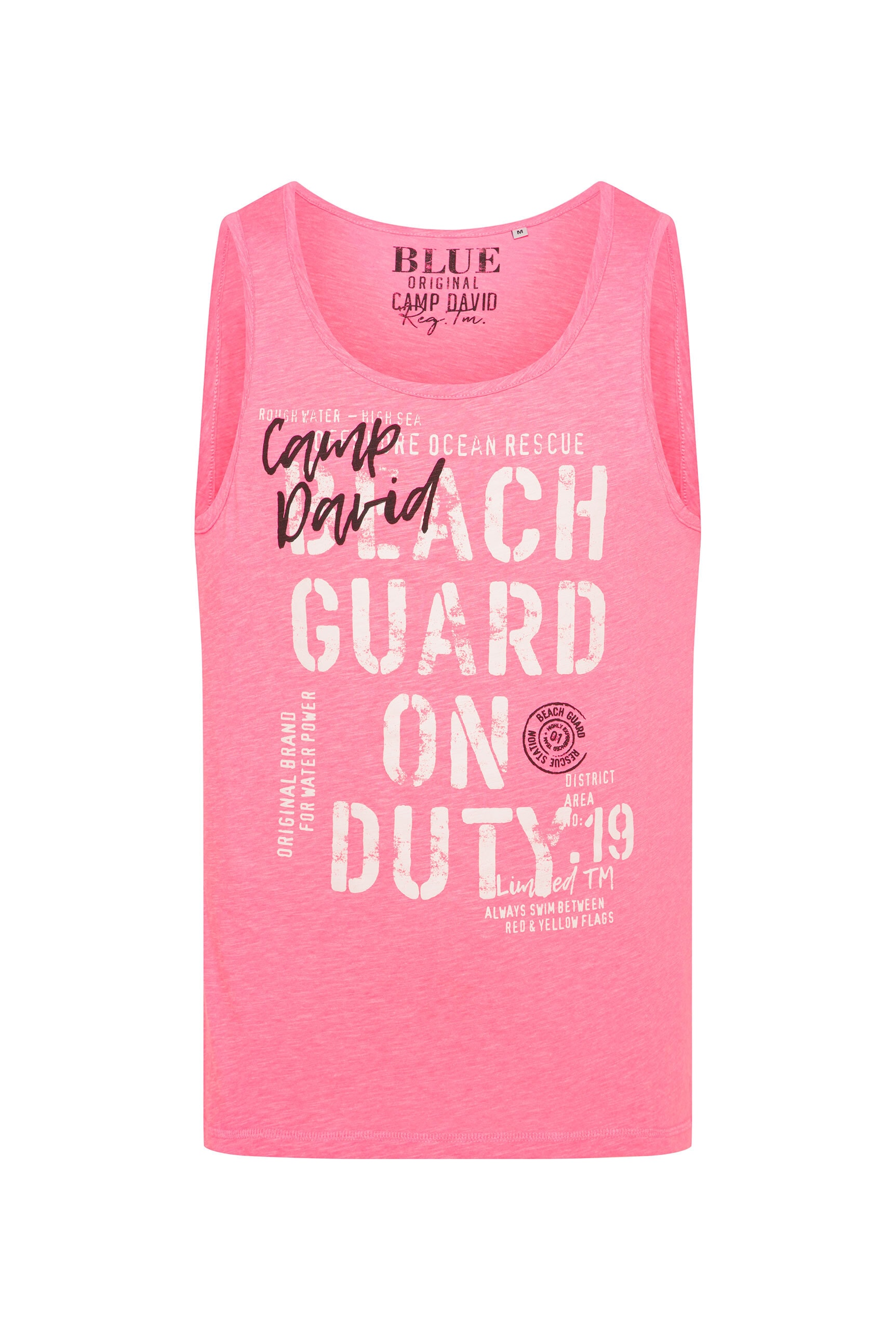 CAMP DAVID Tanktop, mit Baumwolle günstig online kaufen