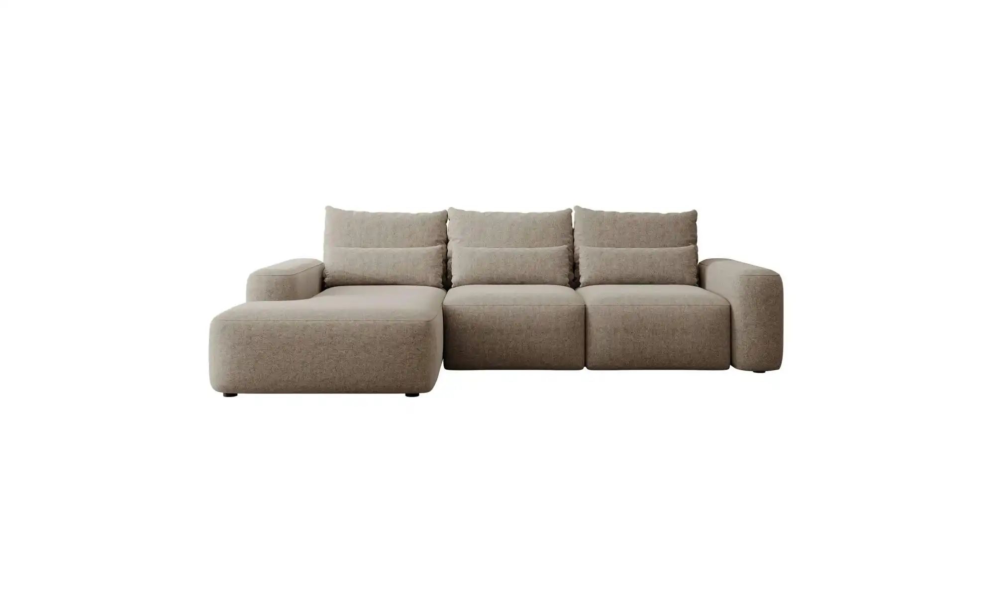 Selsey Ecksofa mit Schlaffunktion Carnos ¦ braun ¦ Maße (cm): B: 264 H: 82 günstig online kaufen