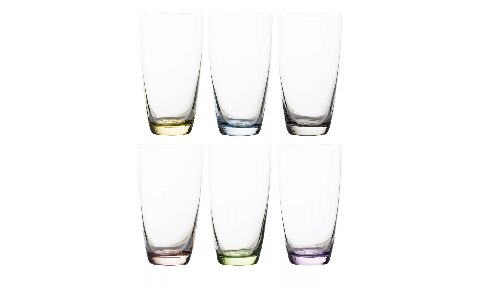 Peill+Putzler Gläserset, 6-teilig  Viva - mehrfarbig - Kristallglas - 13,2 günstig online kaufen