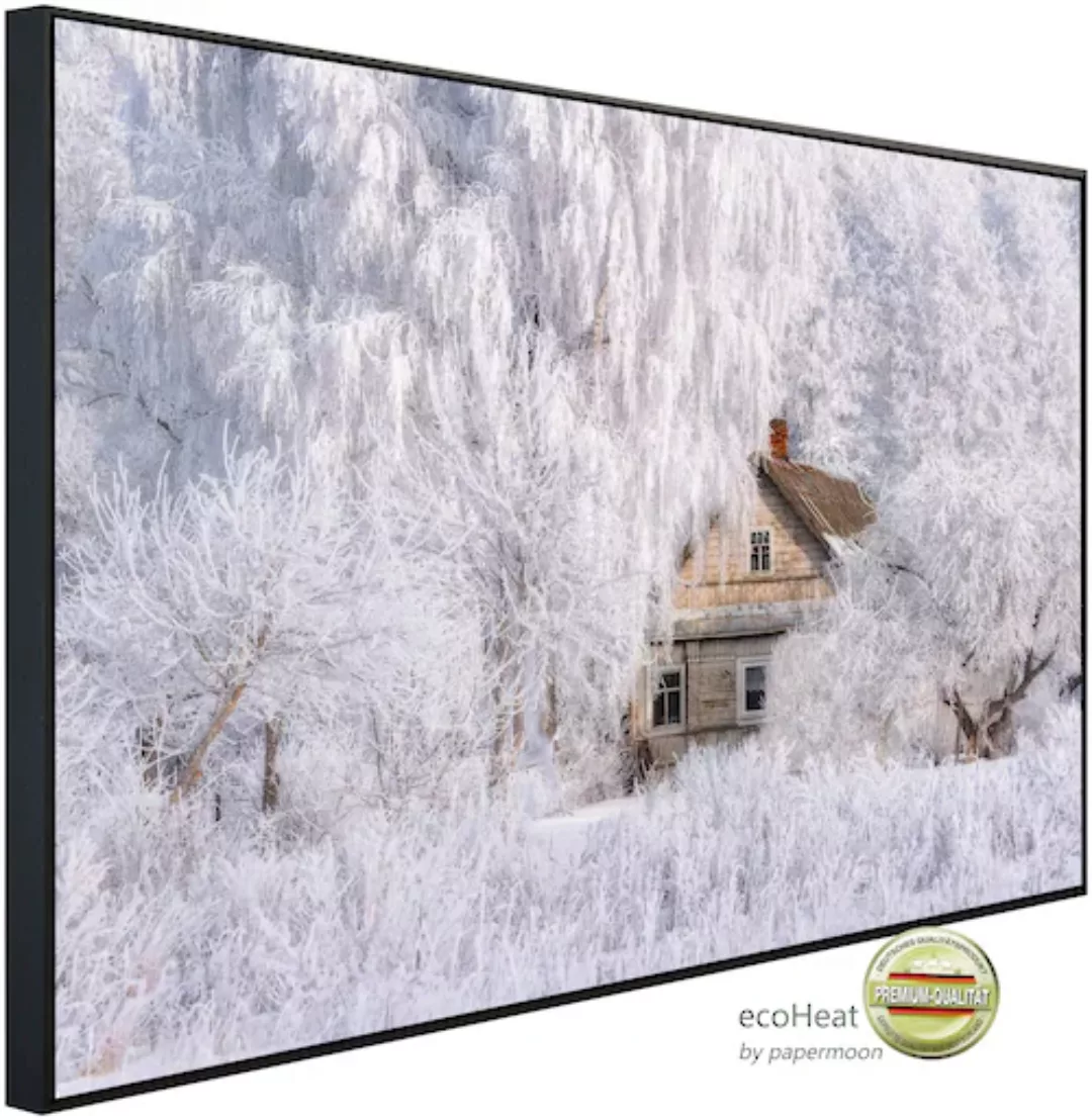 Papermoon Infrarotheizung »Haus in Schneelandschaft«, sehr angenehme Strahl günstig online kaufen