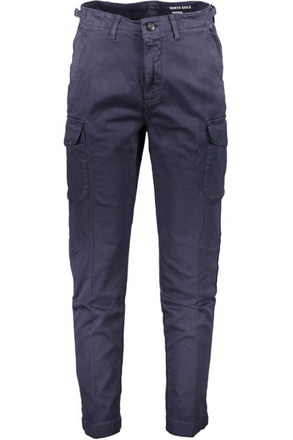 North Sails 5-Pocket-Hose Herrencargo Blau: Regular Fit Hose mit 6 Taschen günstig online kaufen