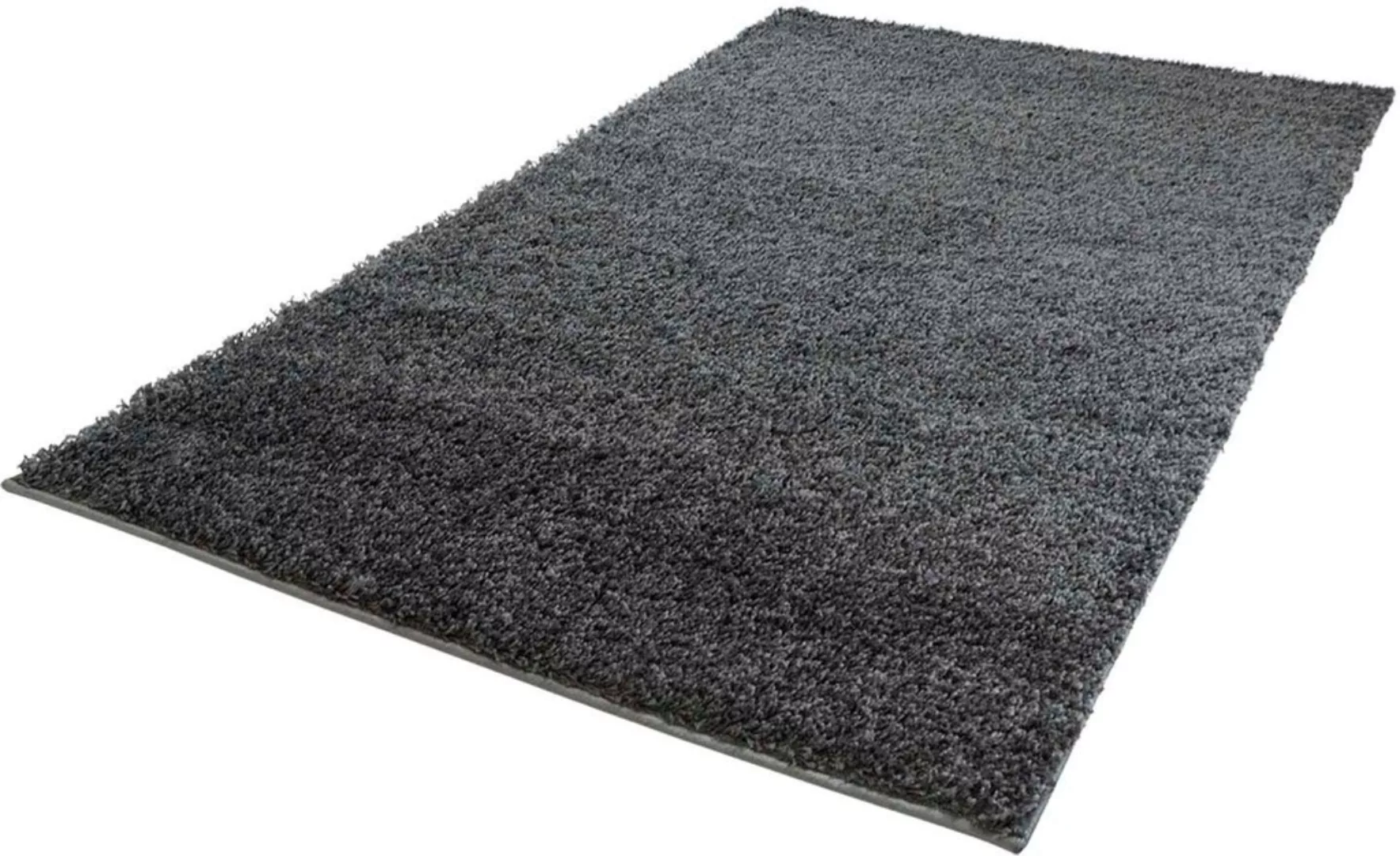 Carpet City Hochflor-Teppich »Shaggi uni 500«, rechteckig, Shaggy-Teppich, günstig online kaufen