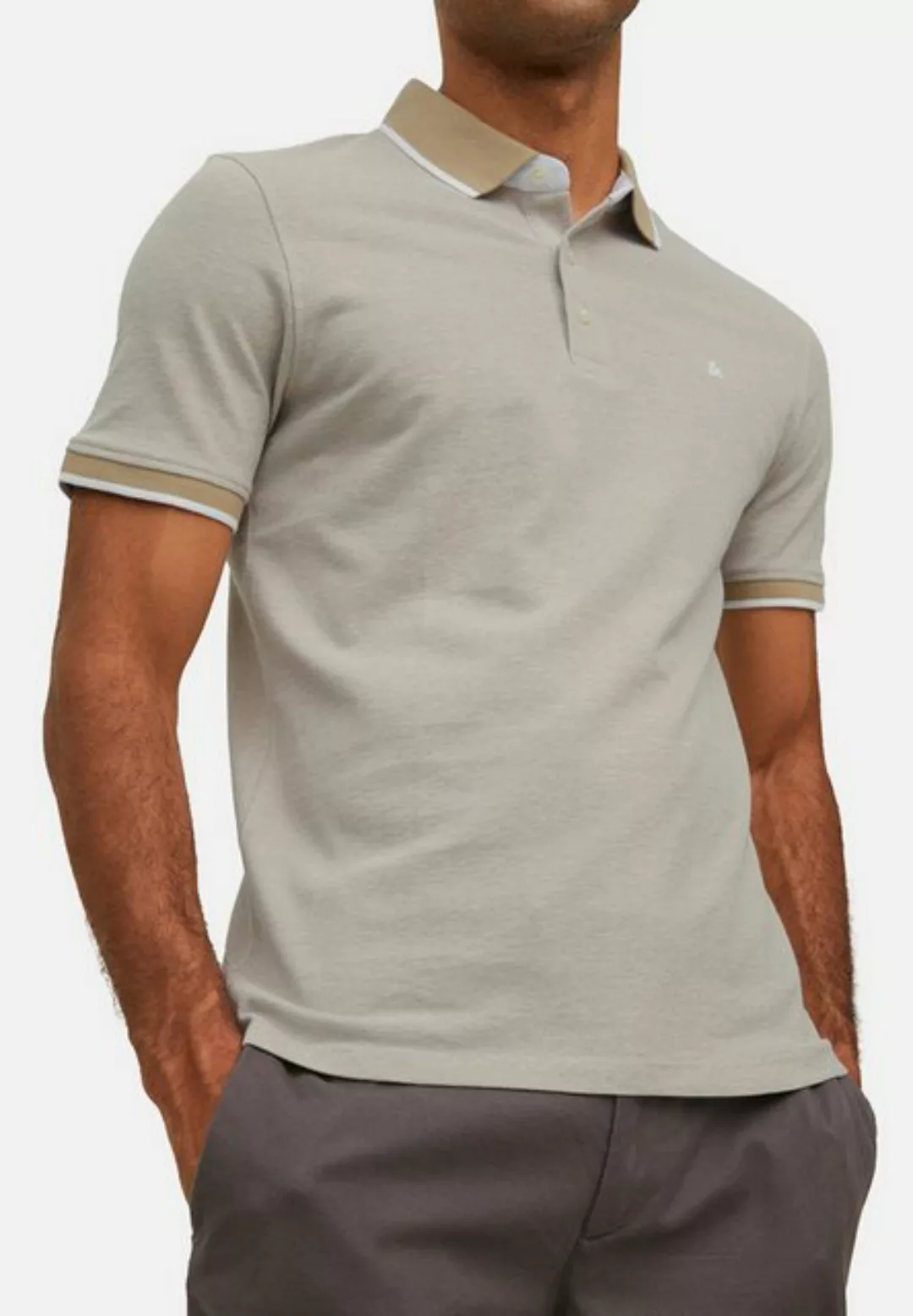 Jack & Jones Herren Poloshirt JJEPAULOS Slim Fit günstig online kaufen