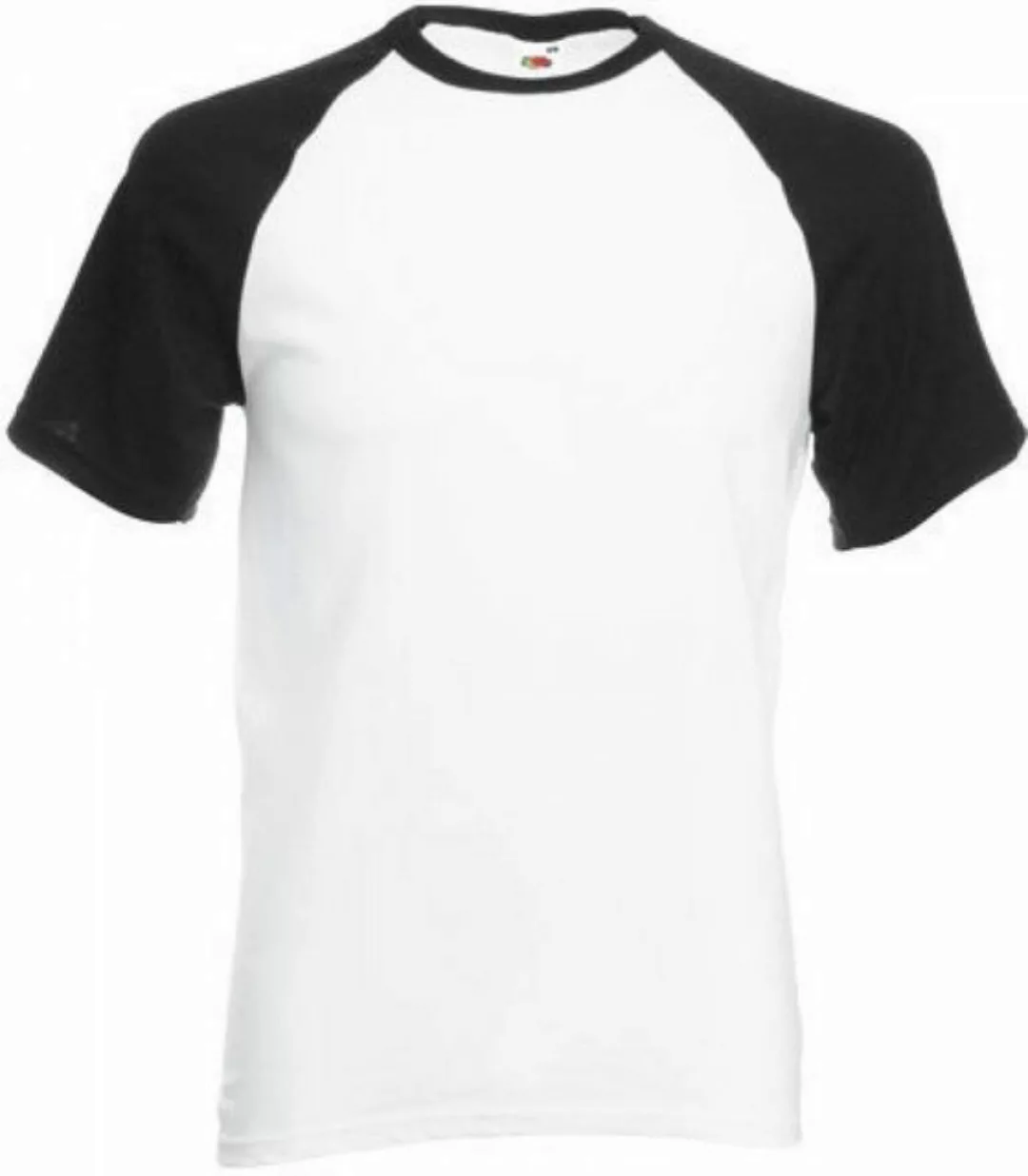 Fruit of the Loom Rundhalsshirt Shortsleeve Baseball Herren T-Shirt günstig online kaufen