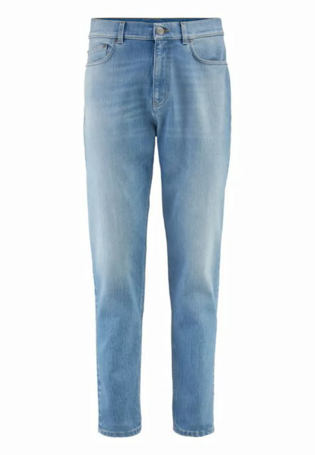 Hessnatur Bequeme Jeans Mads Relaxed Tapered aus Bio-Denim (1-tlg) günstig online kaufen