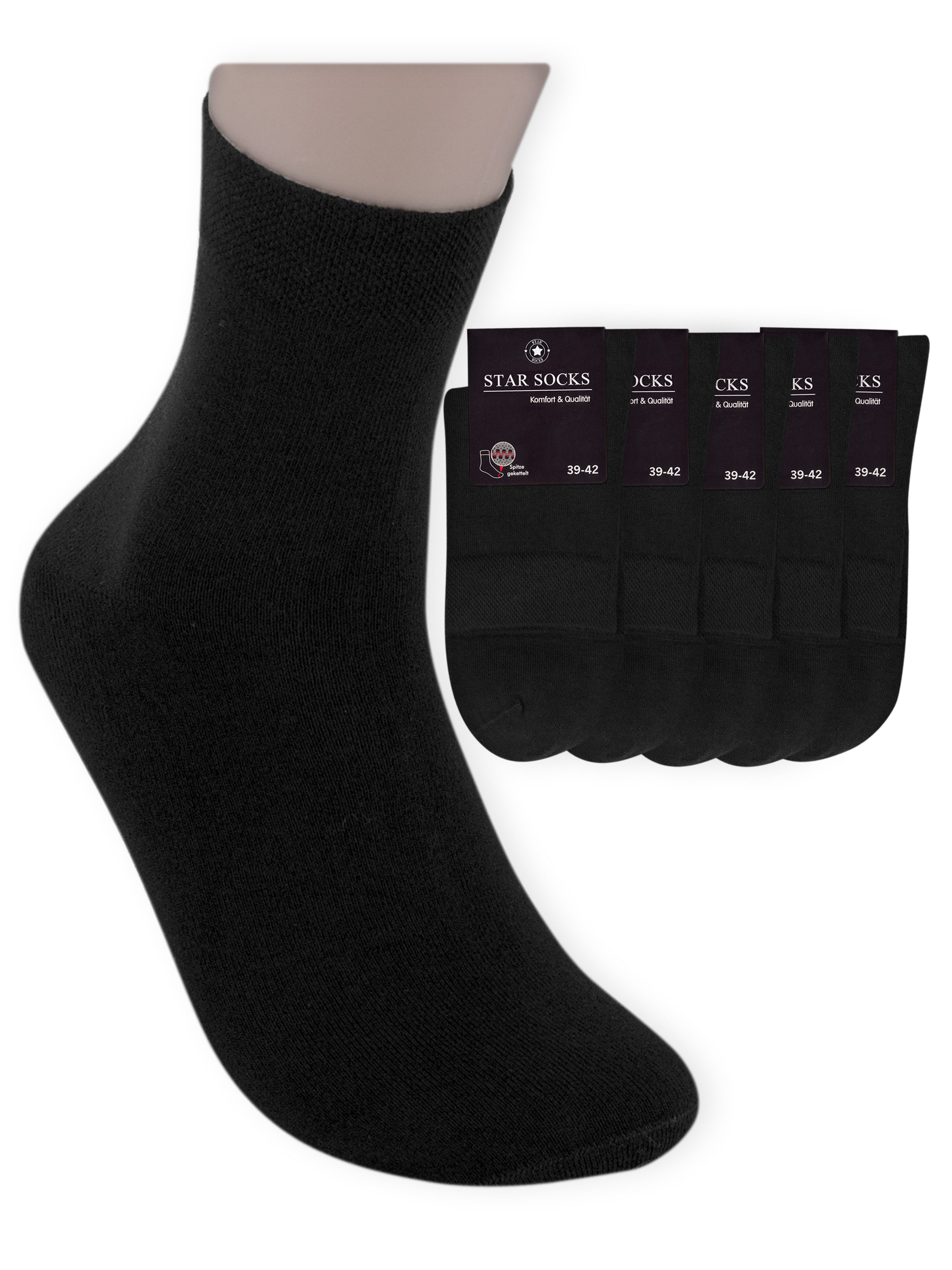 Die Sockenbude Kurzsocken - Black - günstig online kaufen