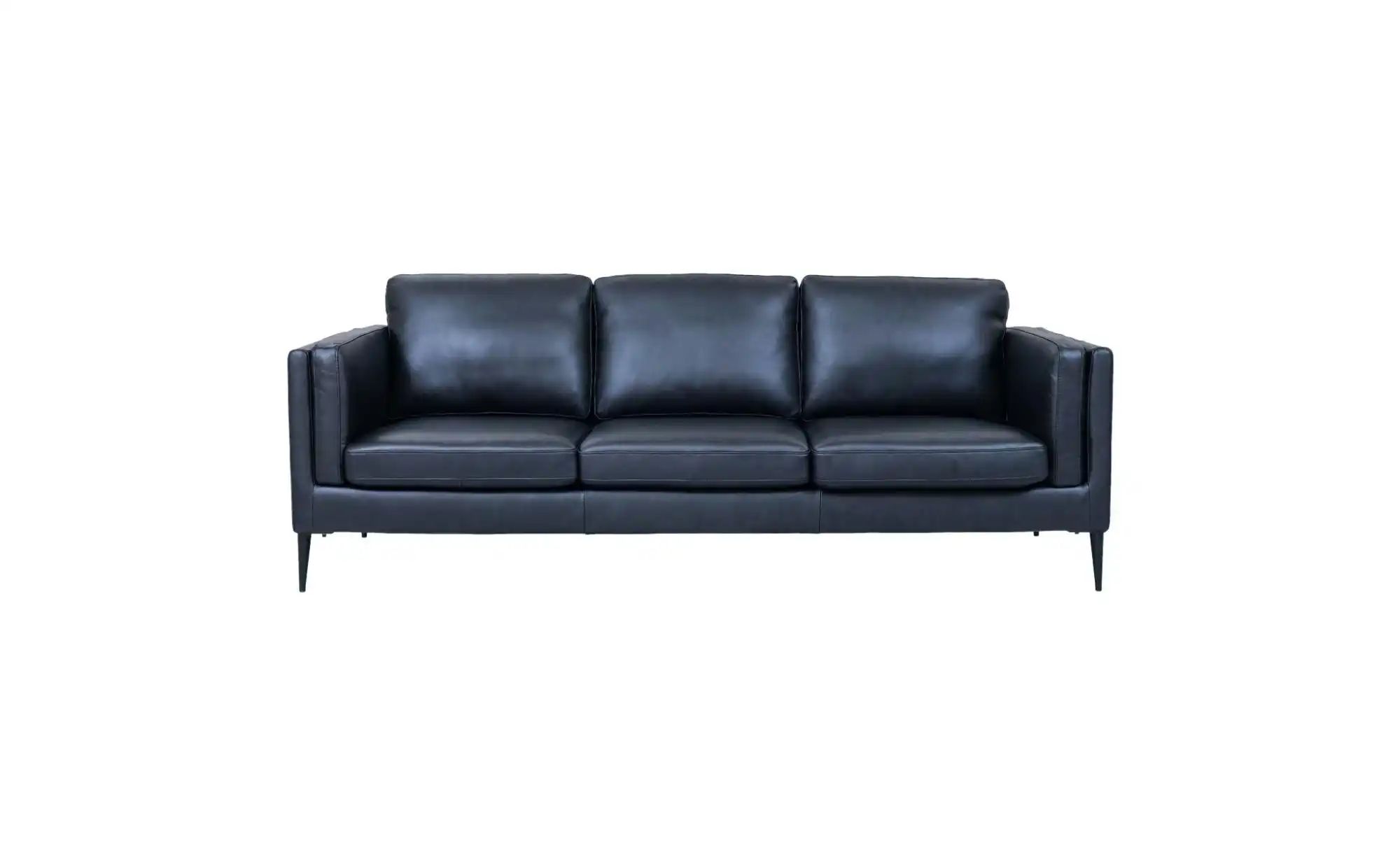 Furnhouse Einzelsofa   ¦ schwarz ¦ Maße (cm): B: 220 H: 83 Polstermöbel > S günstig online kaufen