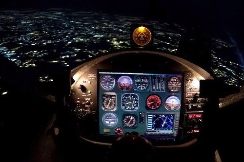 Papermoon Fototapete »Cockpit« günstig online kaufen