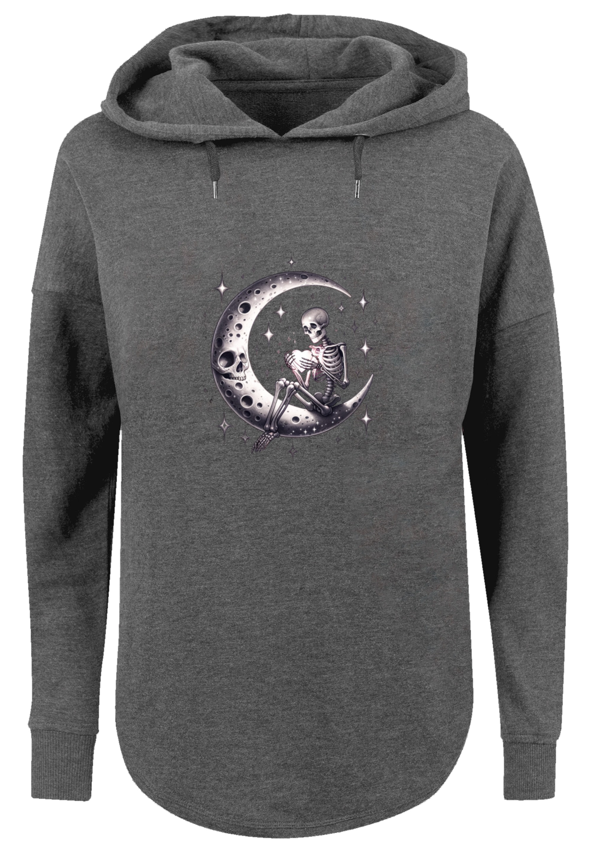 F4NT4STIC Kapuzenpullover "Gothic Valentinstag Skelett Mond", Premium Quali günstig online kaufen