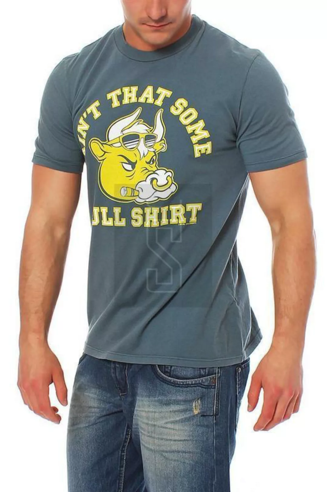 Local Celebrity Herren T-Shirt BULL SHIRT M2H-020-138-01 günstig online kaufen