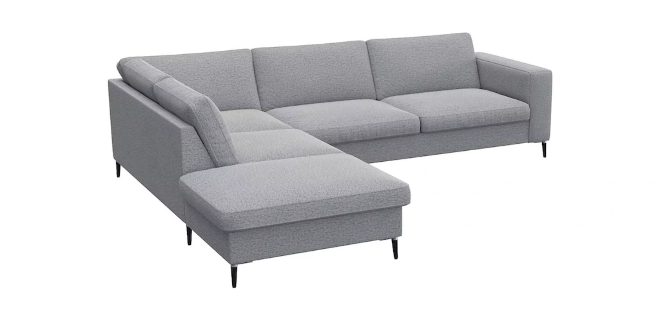 FLEXLUX Ecksofa »Fiore, super Sitzkomfort durch Kaltschaum im Sitz, L-Form« günstig online kaufen