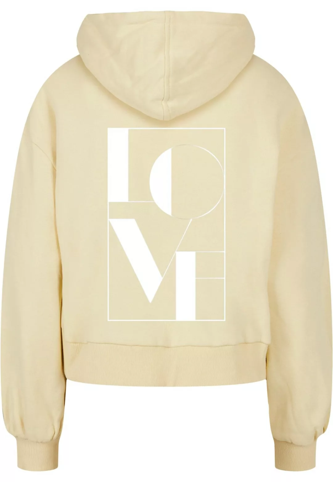 Merchcode Kapuzenpullover "Merchcode Damen Ladies Love Organic Oversized Ho günstig online kaufen