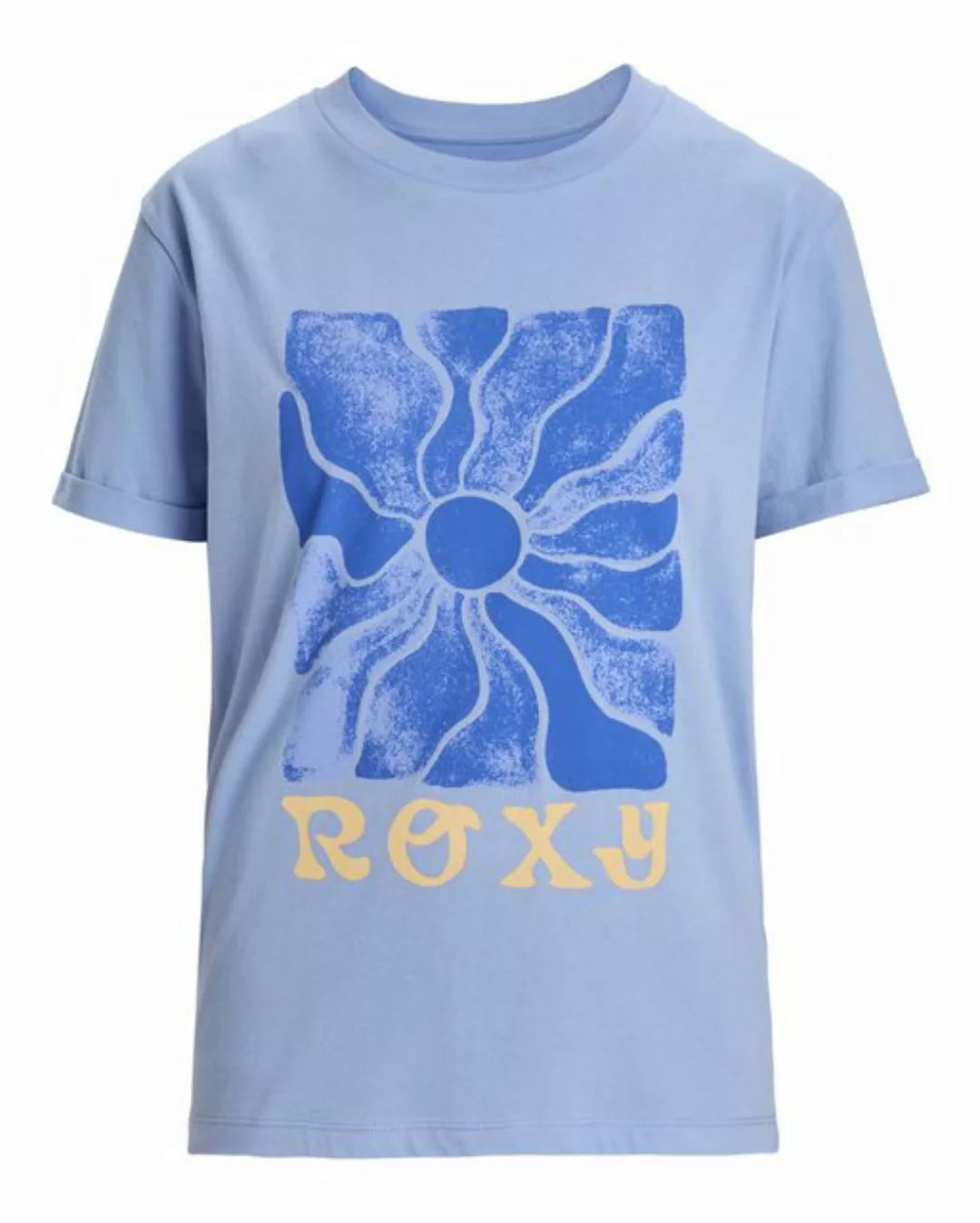 Roxy Print-Shirt Roxy Oceanregular Poster - T-Shirt für Frauen S, Grapemist günstig online kaufen