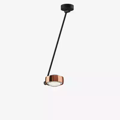 Occhio Sento Soffitto Singolo 60 Up D Deckenleuchte LED, Kopf roségold/Body günstig online kaufen