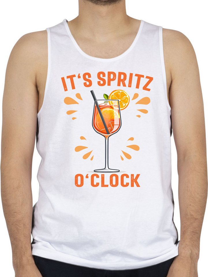 Shirtracer Tanktop Its Spritz o Clock Lustiges Geschenk Aperol Spritz Kostü günstig online kaufen