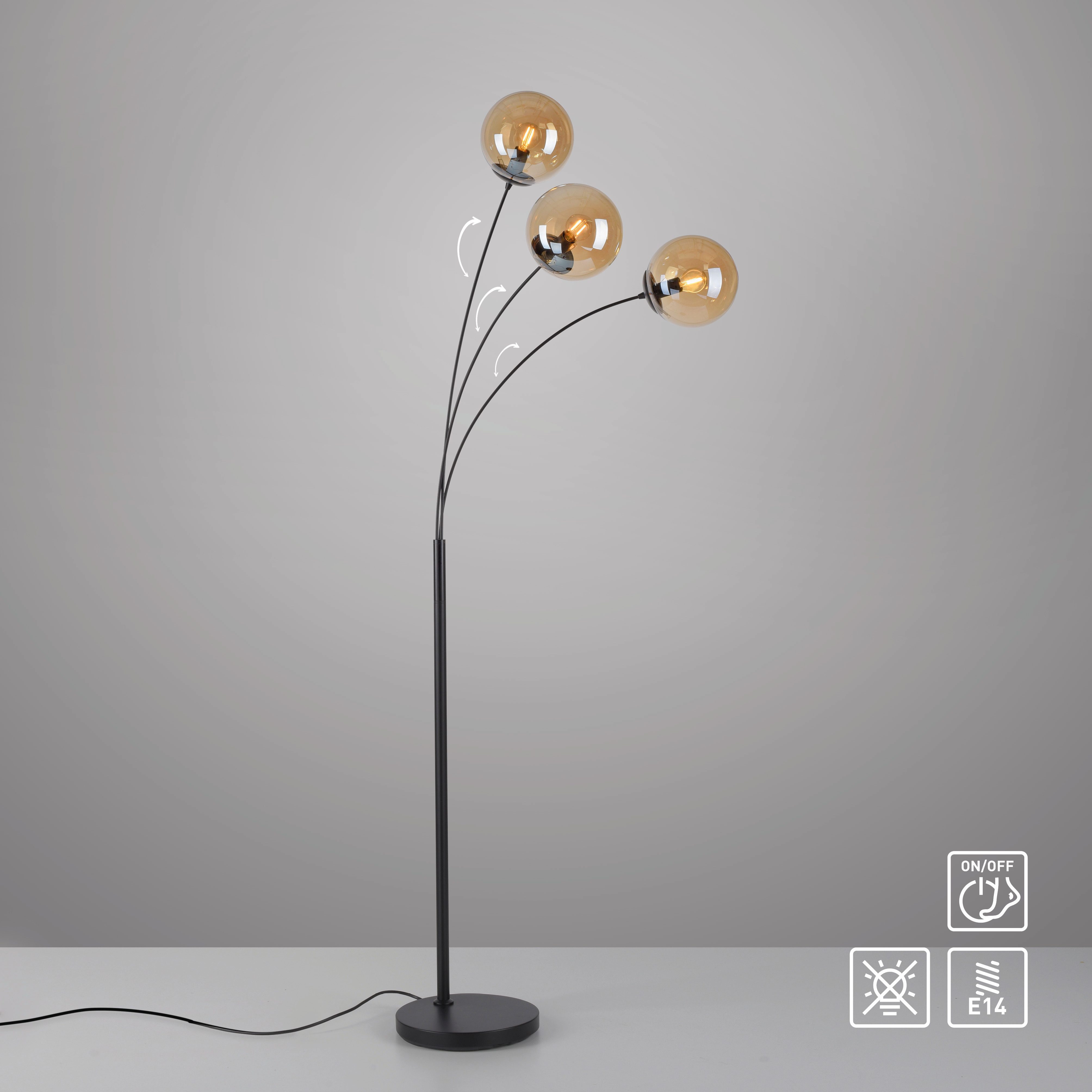 my home Stehlampe Nymölla, ohne Leuchtmittel, günstig online kaufen