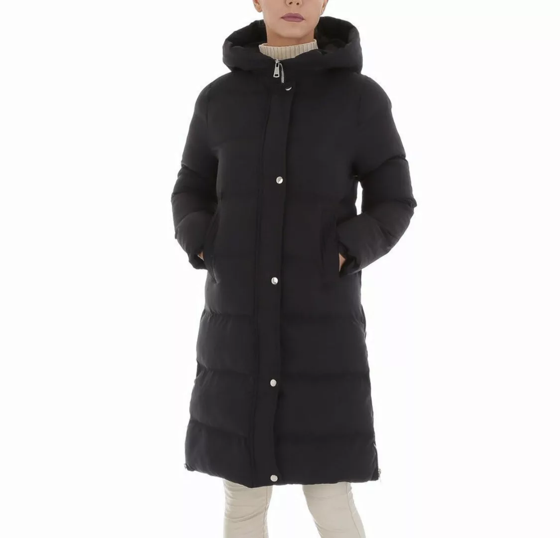 Ital-Design Wintermantel Damen Freizeit (87256543) Kapuze Gefüttert Winterj günstig online kaufen