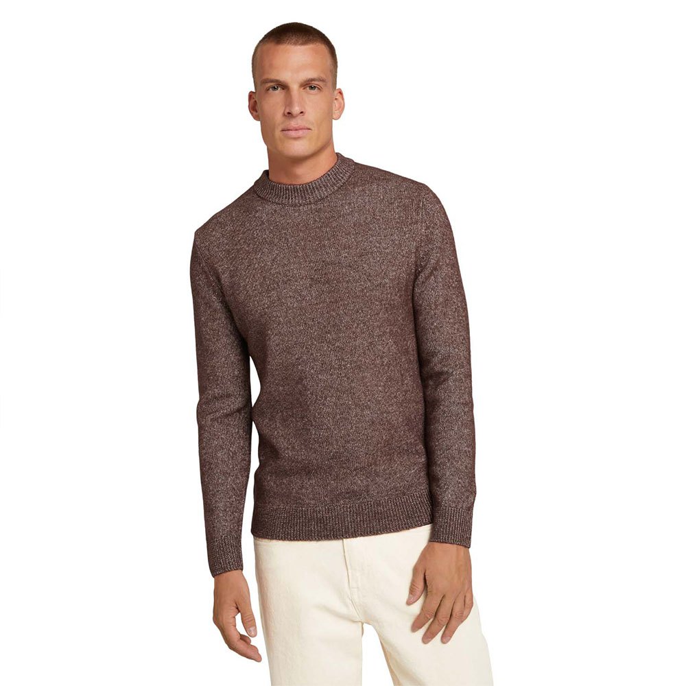 Tom Tailor Cosy Melange Pullover S Dark Prune Melange günstig online kaufen