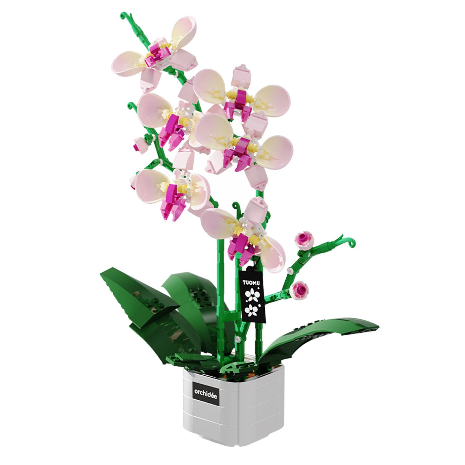 Esun Blumen Bausteine mit Vase, Künstliche günstig online kaufen