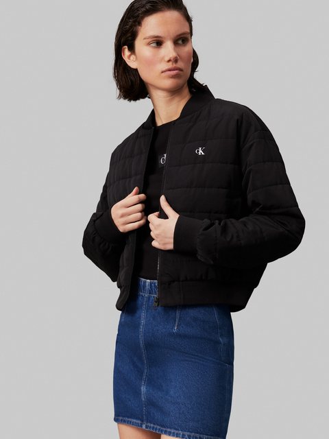 Calvin Klein Jeans Outdoorjacke "QUILTED BOMBER" günstig online kaufen