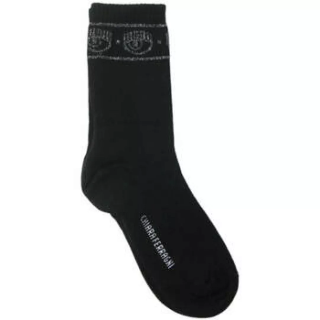 Chiara Ferragni  Socken Calzini Donna  73SB0J02 ZG043 899 Nero günstig online kaufen