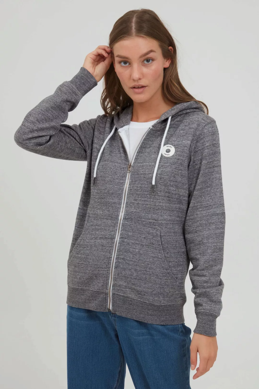 OXMO Kapuzensweatjacke "Kapuzensweatjacke OXHelna" günstig online kaufen