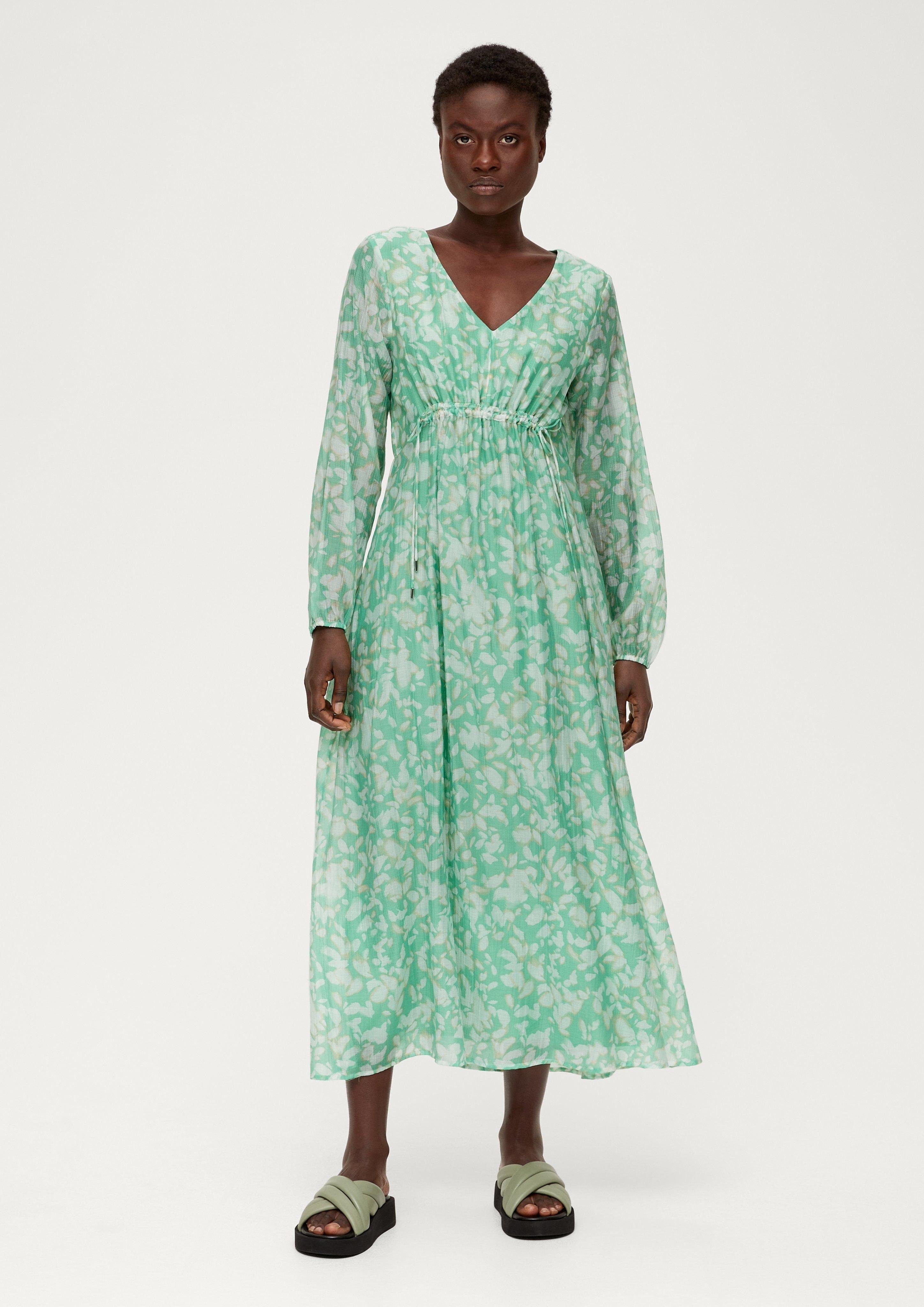 s.Oliver BLACK LABEL Maxikleid Maxikleid aus günstig online kaufen